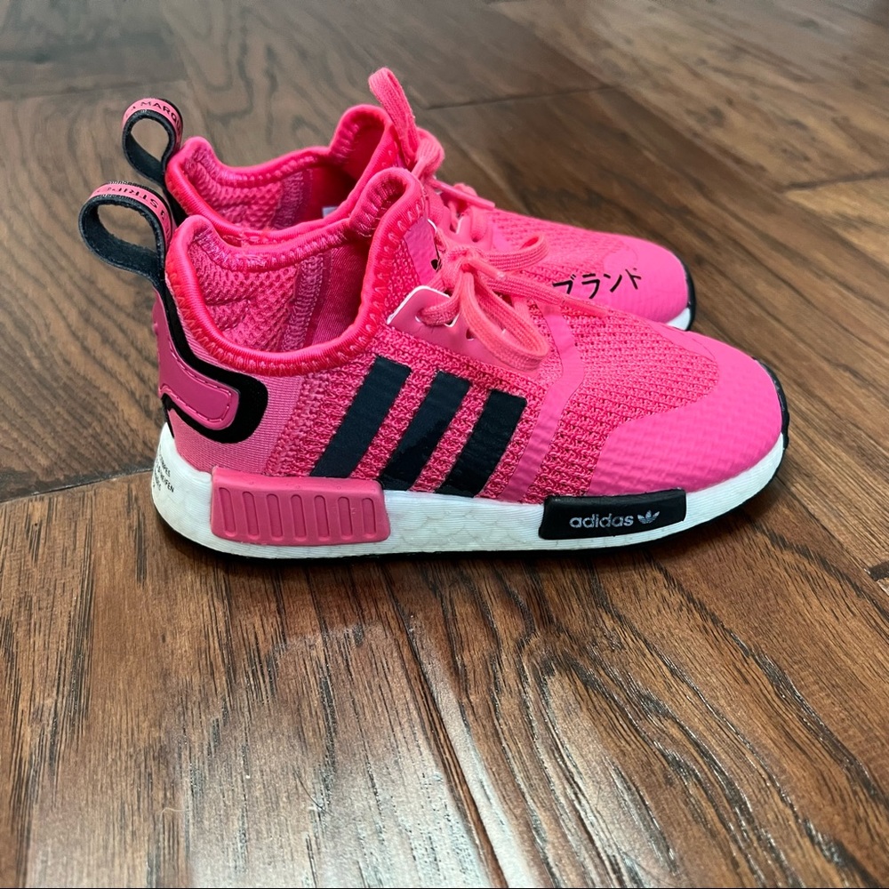 adidas Originals NMD_r1 EL 1 pink sneakers. Size 10 - Picture 4 of 11